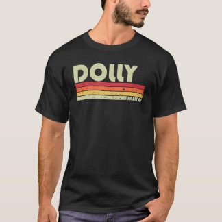 DOLLY Gift Name Personalisiert Retro Vintag 80er 9 T-Shirt