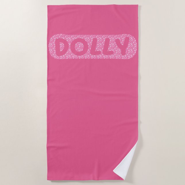 Dolly, Herz-Kostümname By CallisC Strandtuch (Vorderseite)