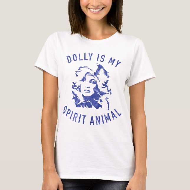 Dolly ist mein Geiststier T-Shirt (Vorderseite)