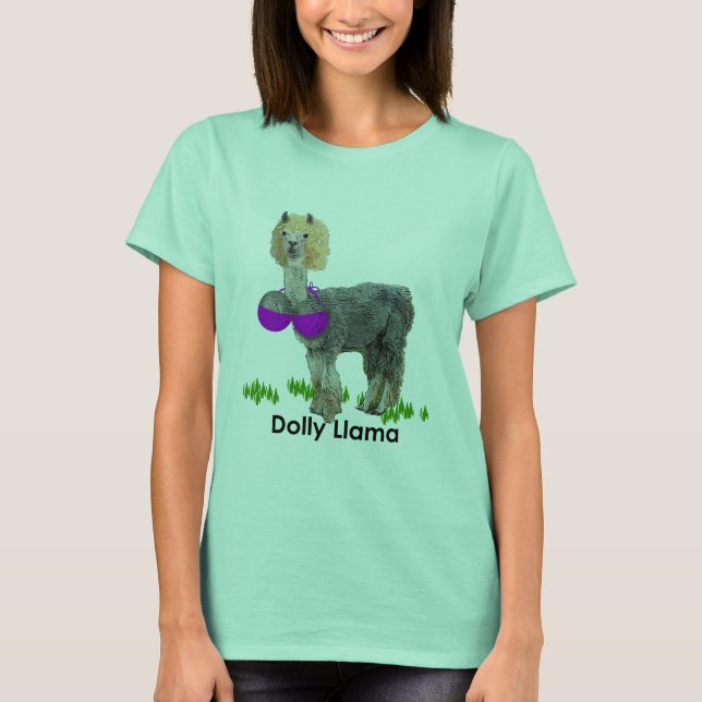 Dolly Llama T-Shirt (Vorderseite)