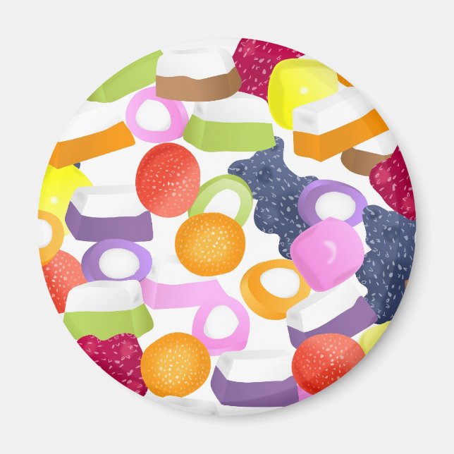 Dolly Mixtures Magnet (Vorne)