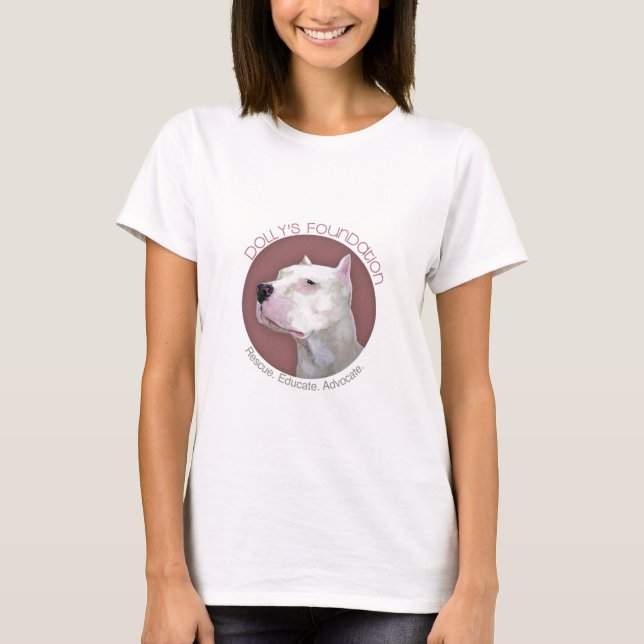 Dolly Pink Pit Crew T-Shirt (Vorderseite)