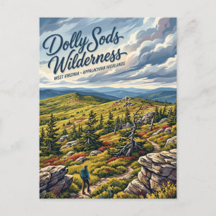 Dolly Sods Wilderness West Virginia Postkarte