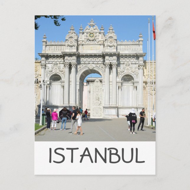 Dolmabahçe Palace, Istanbul Postkarte (Vorderseite)