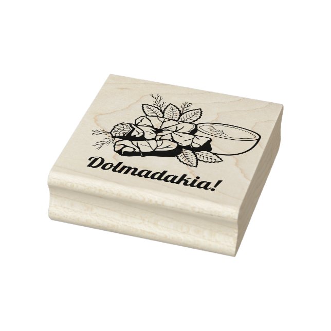 Dolmadakia Rubber Briefmarke Gummistempel (Stempel)