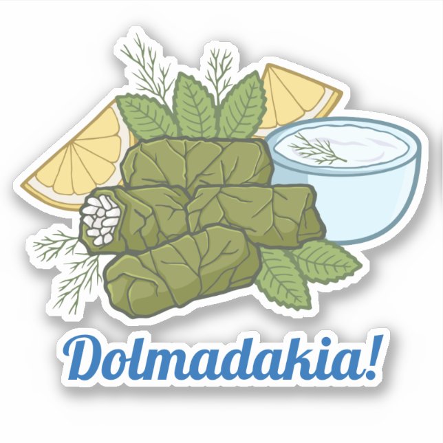 Dolmadakia Sticker (Vorderseite)