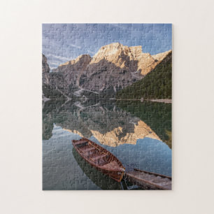 Dolomit-Alpen   Pragser Wildsee   Tirol, Italien