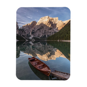 Dolomit-Alpen   Pragser Wildsee   Tirol, Italien Magnet