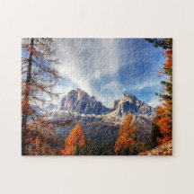 Dolomiten-Gebirge in Italien