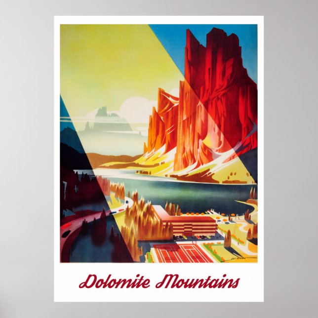 Dolomiten, Italien Poster (Vorne)