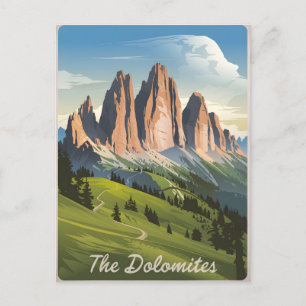 Dolomiten Italien vintage Postkarte