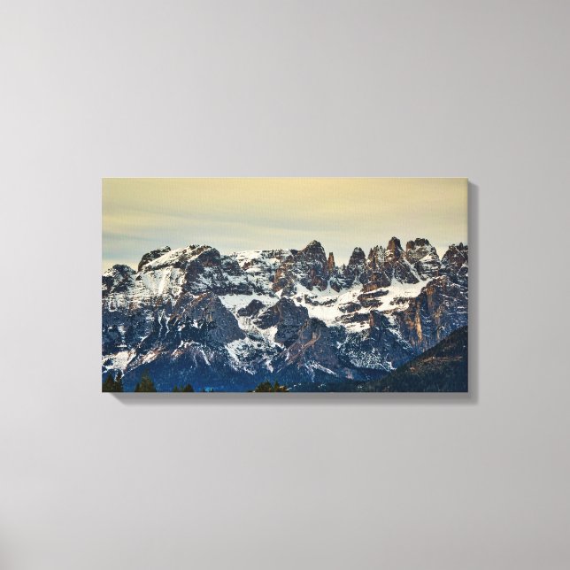 Dolomiten, italienische Alpen Leinwanddruck (Vorderseite)