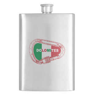 Dolomiten Klettergarten Flachmann