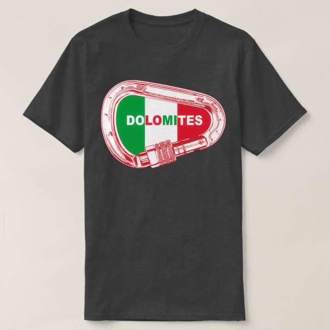 Dolomiten Klettergarten T-Shirt (Design vorne)