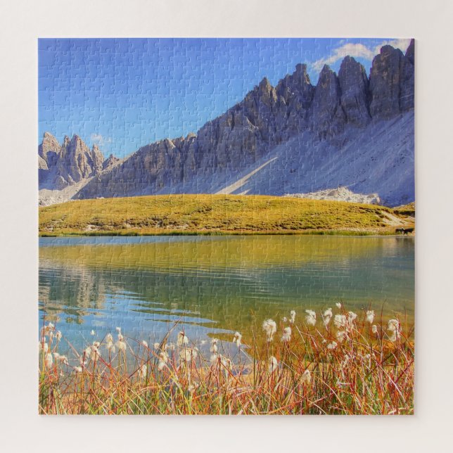 Dolomiten Landschaftliche Landschaft Jigsaw (Vertikal)