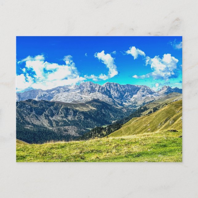 Dolomiten Postkarte (Vorderseite)