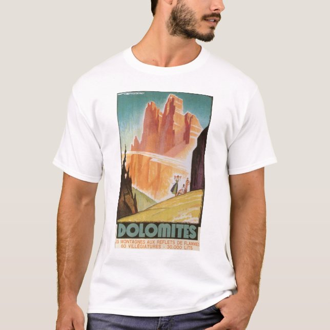 Dolomiten T-Shirt (Vorderseite)