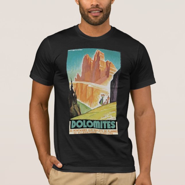Dolomiten T-Shirt (Vorderseite)