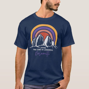 Dolomiten Tre Cime di Lavaredo Drei Zinnen T-Shirt