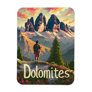 Dolomiten-Wanderung Magnet