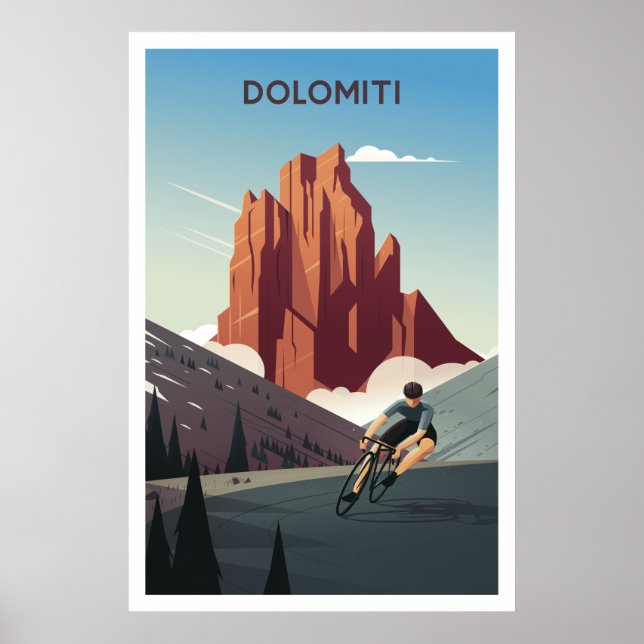 Dolomiti / Dolomites - Impression à vélo (Devant)