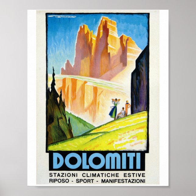DOLOMITI POSTER (Vorne)