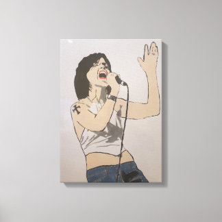 Dolores Hand Painted by Mark Elsen Leinwanddruck