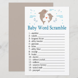 Dolphin Baby Wortspiel