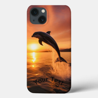 Dolphin bei Golden Sunset Case-Mate iPhone Hülle