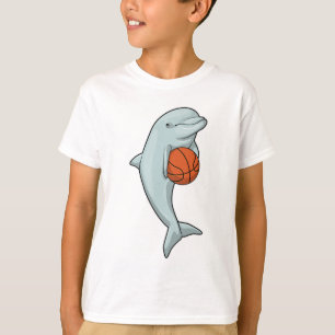 Dolphin beim Basketball-Sport T-Shirt
