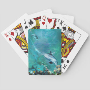 DOLPHIN BLUE OCEAN DIVERS SPIELKARTEN