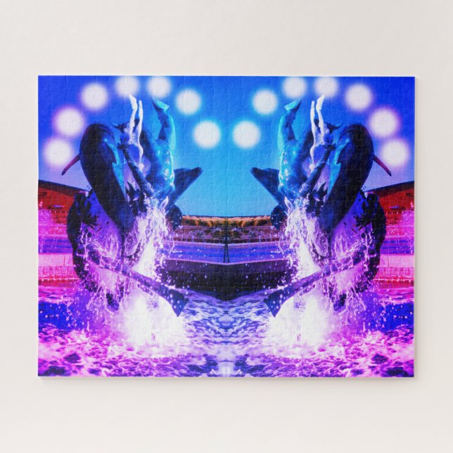 Dolphin-Brunnen (Horizontal)