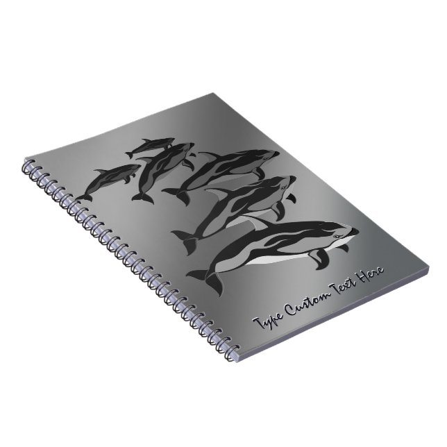 Dolphin Carnet Personnalisé Dolphin Art Journal (Côté Droit)