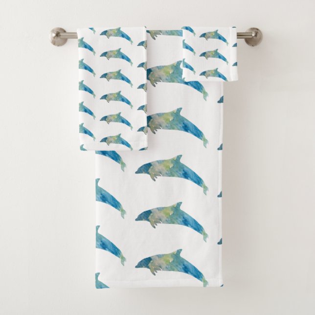 Dolphin Coastal Beach Animal Bath Set (Insitu)