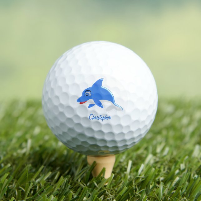 Dolphin Design Golfball (Insitu T-Shirt)