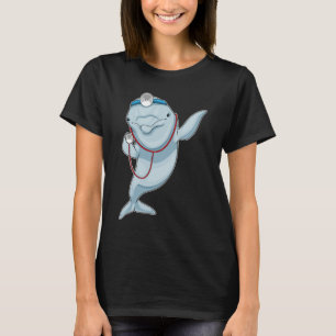 Dolphin Doctor Stethoscope T-Shirt
