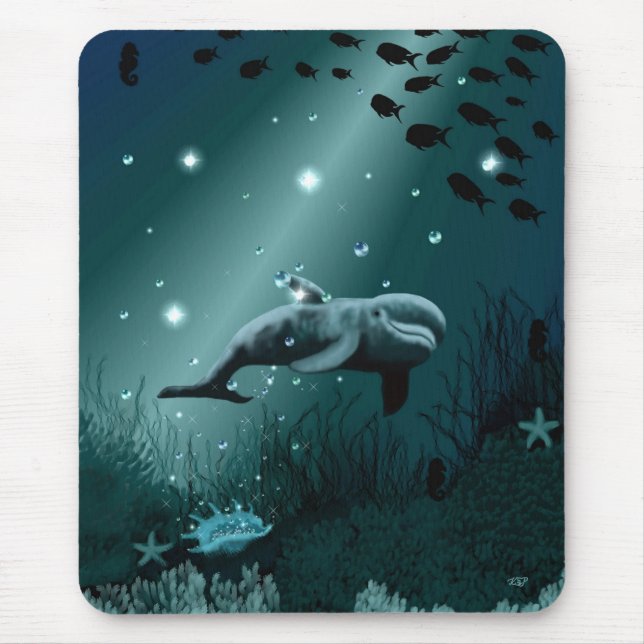 Dolphin Dream Mousepad (Vorne)