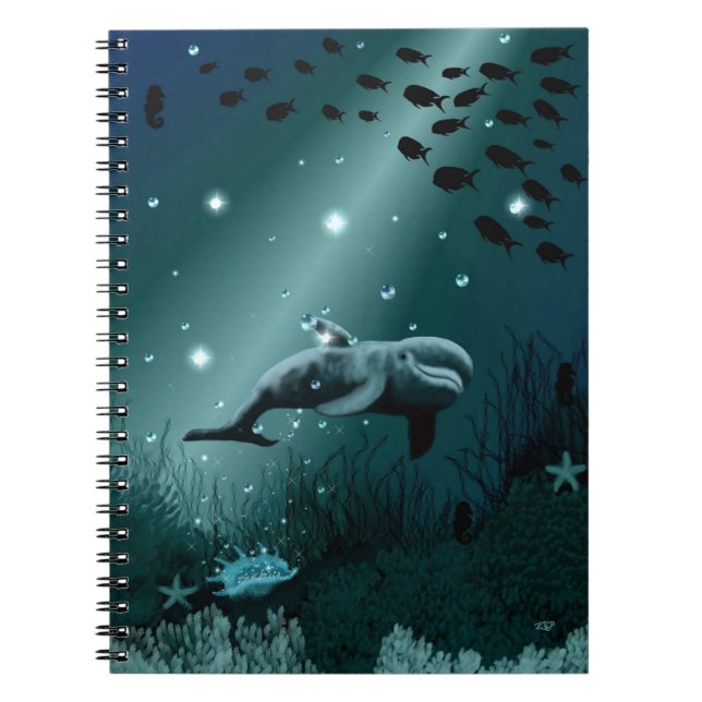Dolphin Dream Notizblock (Vorderseite)