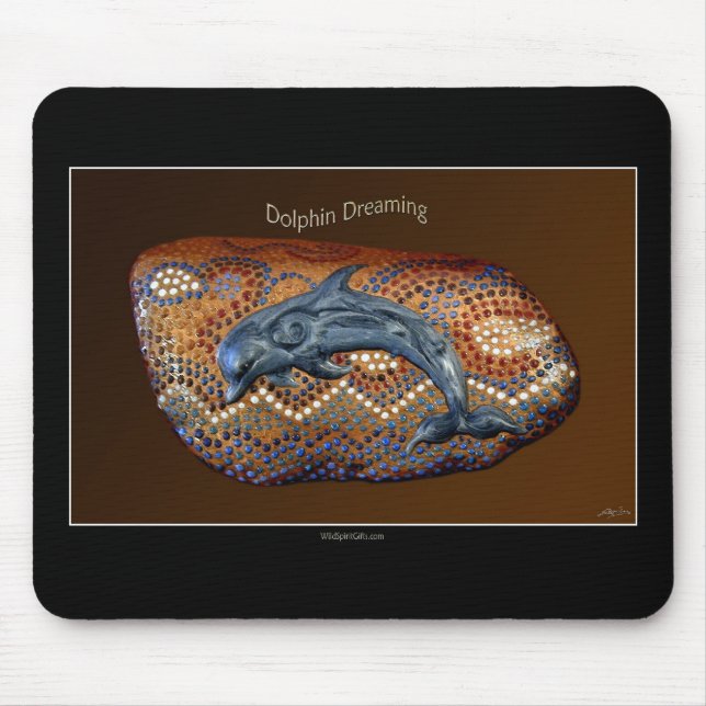 DOLPHIN DREAMING Marine Mammal MousePad (Vorne)