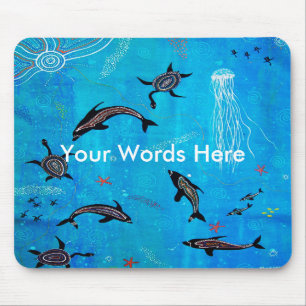 Dolphin Dreaming Mousepad