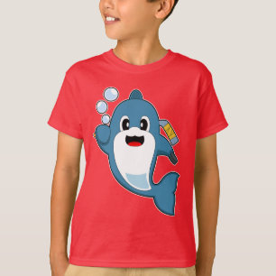 Dolphin-Eishockey-Eishockeystick T-Shirt