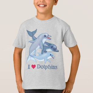 Dolphin-Familie T-Shirt
