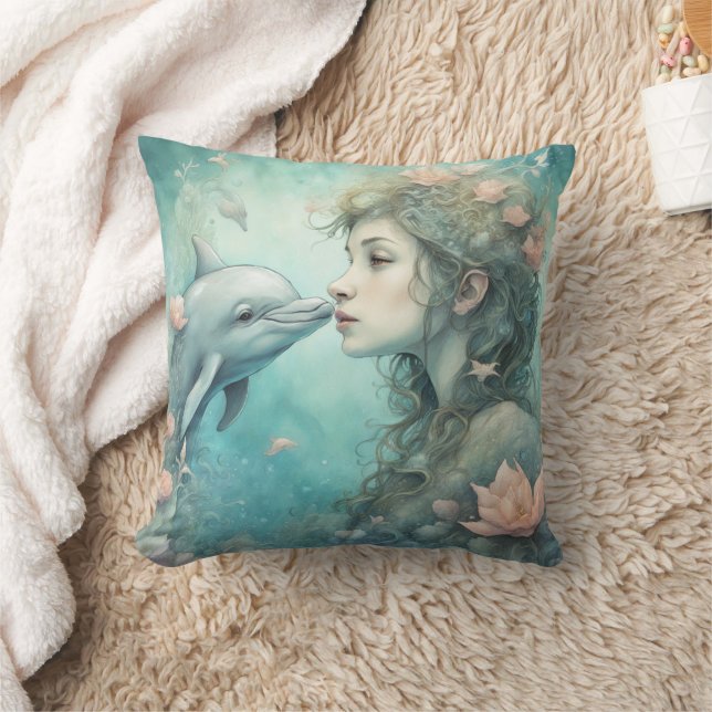 Dolphin Fantasy 3 Kissen (Decke)
