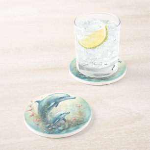 Dolphin Fantasy 9 Getränkeuntersetzer