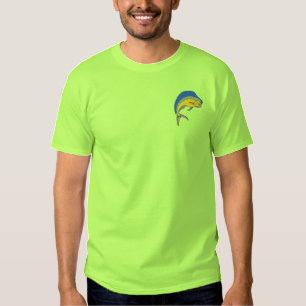 Dolphin Fish Besticktes T-Shirt