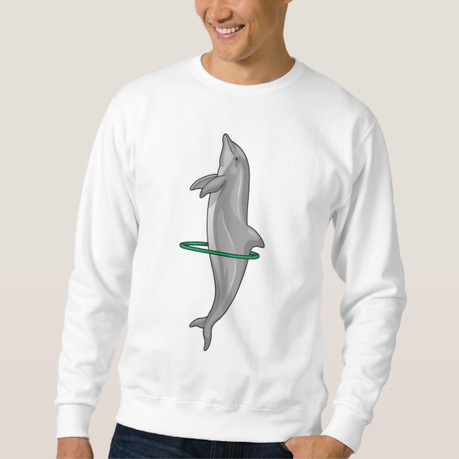 Dolphin Fitness Reifen Sport Sweatshirt (Vorderseite)
