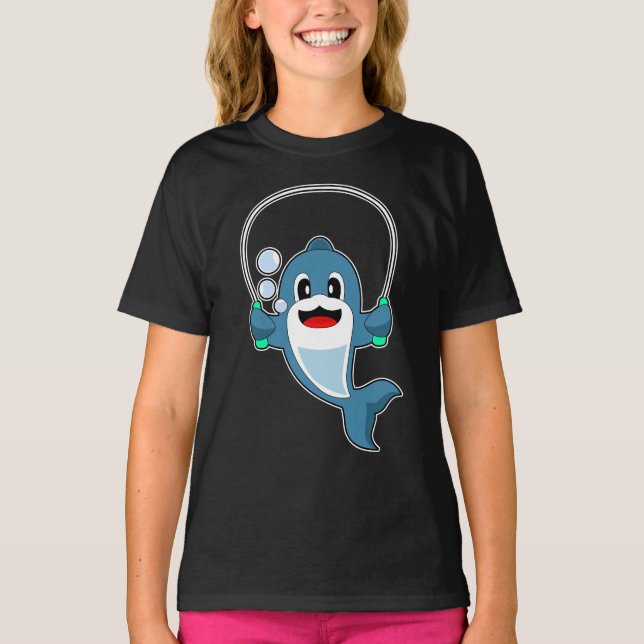 Dolphin Fitness Rope Sports T-Shirt (Vorderseite)