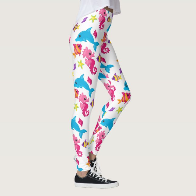 Dolphin Fun - Leggings (Rechts)