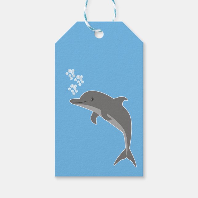 Dolphin Geschenkanhänger (Vorderseite)