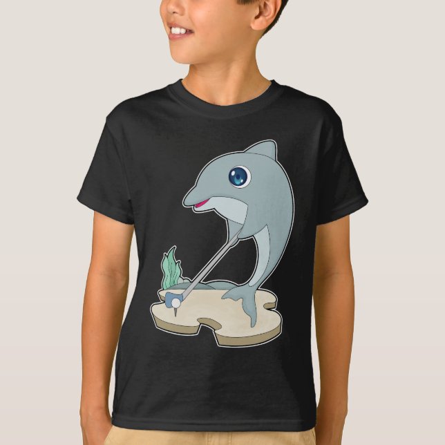 Dolphin Golf Clubs T-Shirt (Vorderseite)